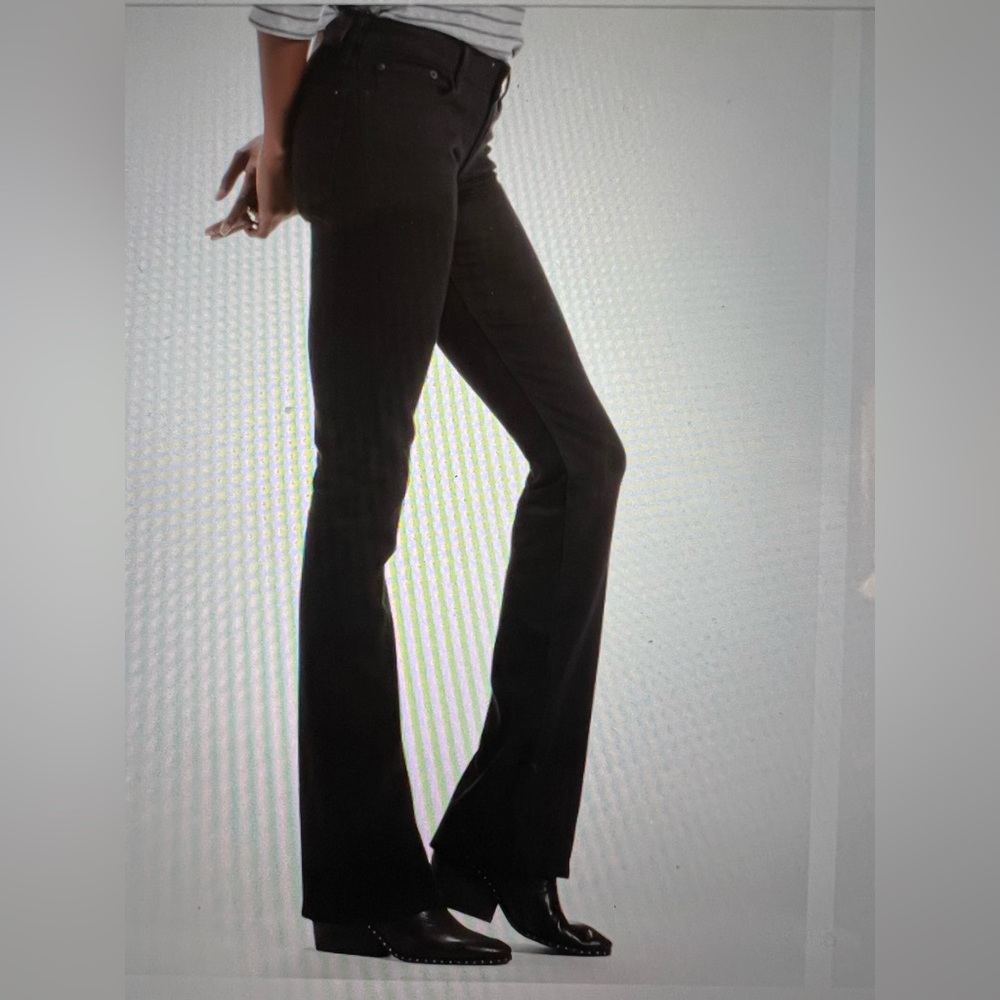 LUCKY BRAND BLACK LOLITA BOOT CUT JEANS W/FLATTERING COMFY STRETCH,‎ MIDRISE